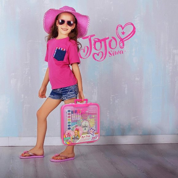 JoJo Siwa Coloring and Activity Art Tub, Includes Markers, Stickers, and more - Picture 7 of 10
